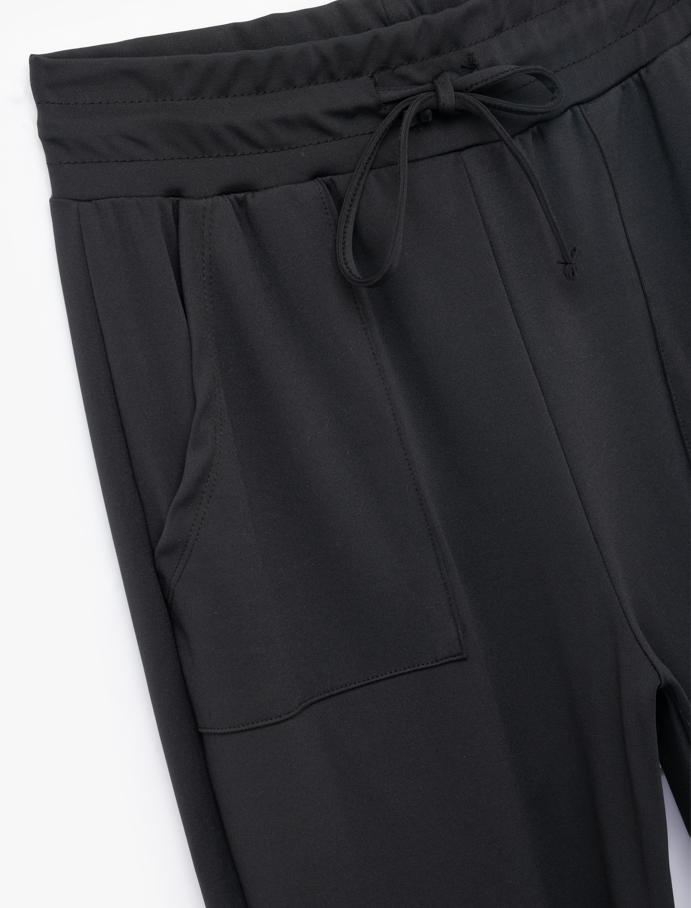   Yüksek Bel Cep Detaylı Bağcıklı Jogger Eşofman Altı