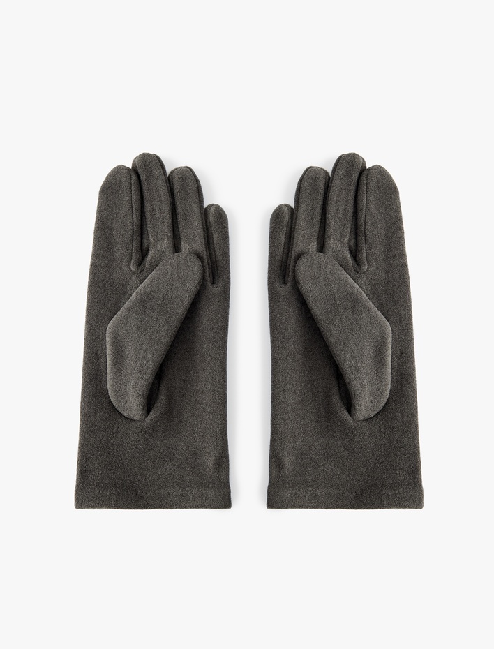 Erkek Kaşe Dikiş Detaylı Eldiven