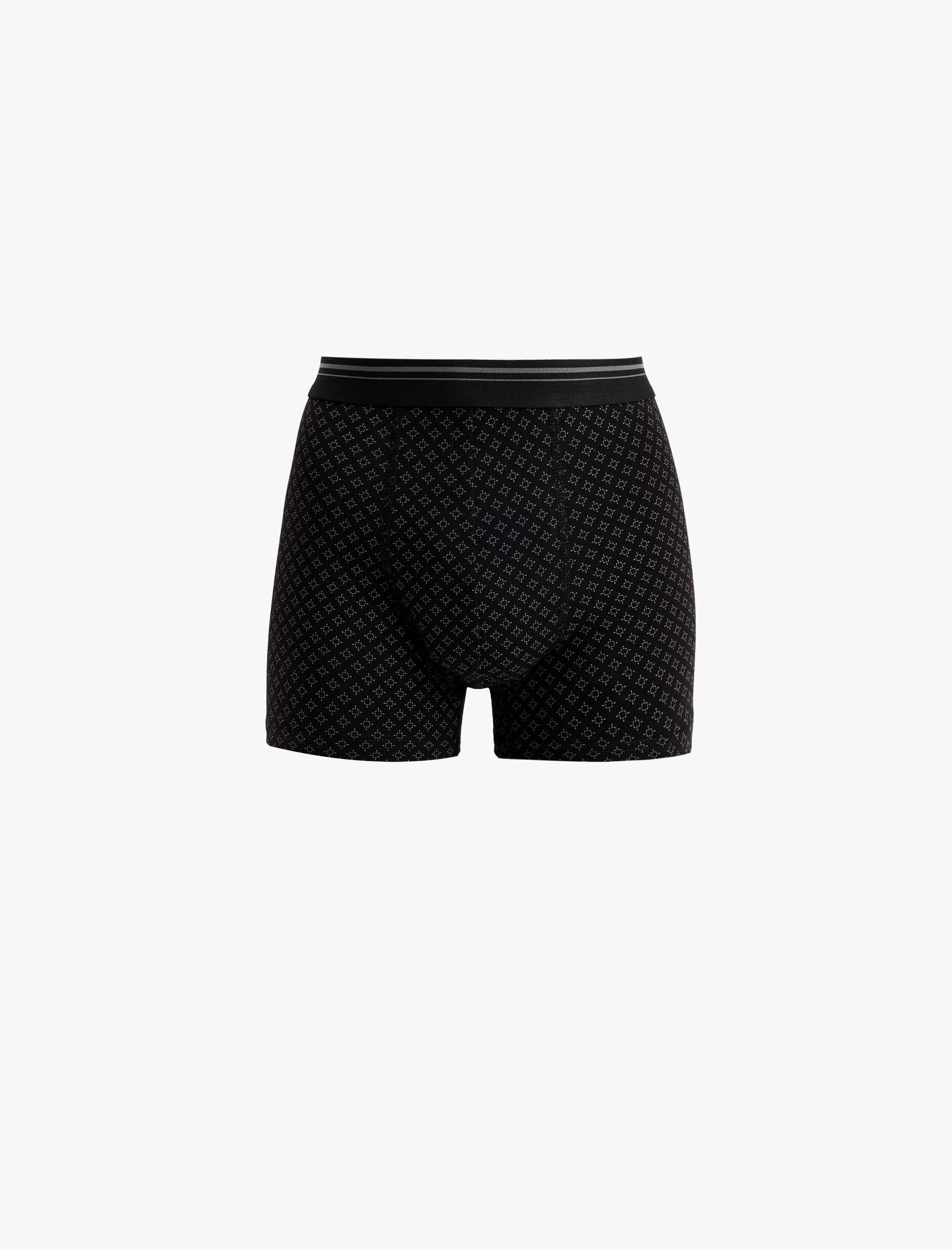 Pamuklu Regular Fit 3'lü Boxer Seti