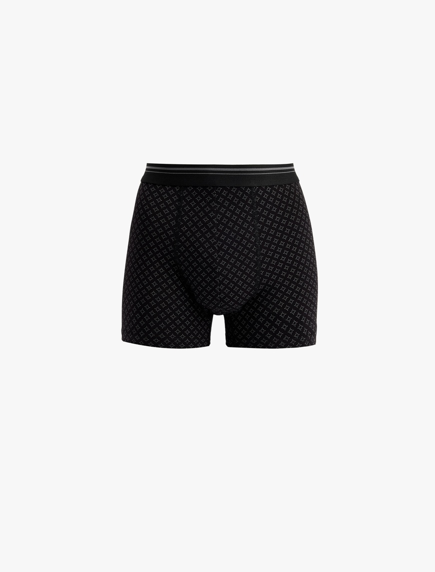   Pamuklu Regular Fit 3'lü Boxer Seti