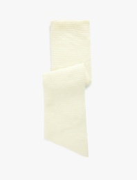 Yumuşak Dokulu Basic Uzun Atkı