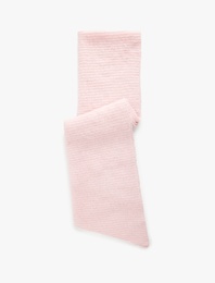 Yumuşak Dokulu Basic Uzun Atkı