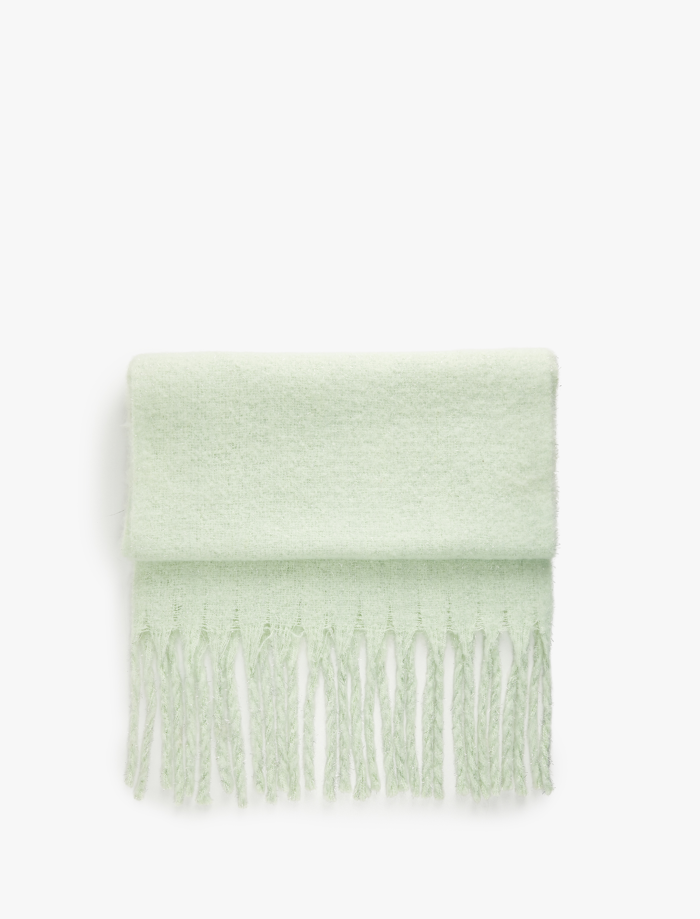  Kadın Sim Detaylı Püsküllü Uzun Atkı