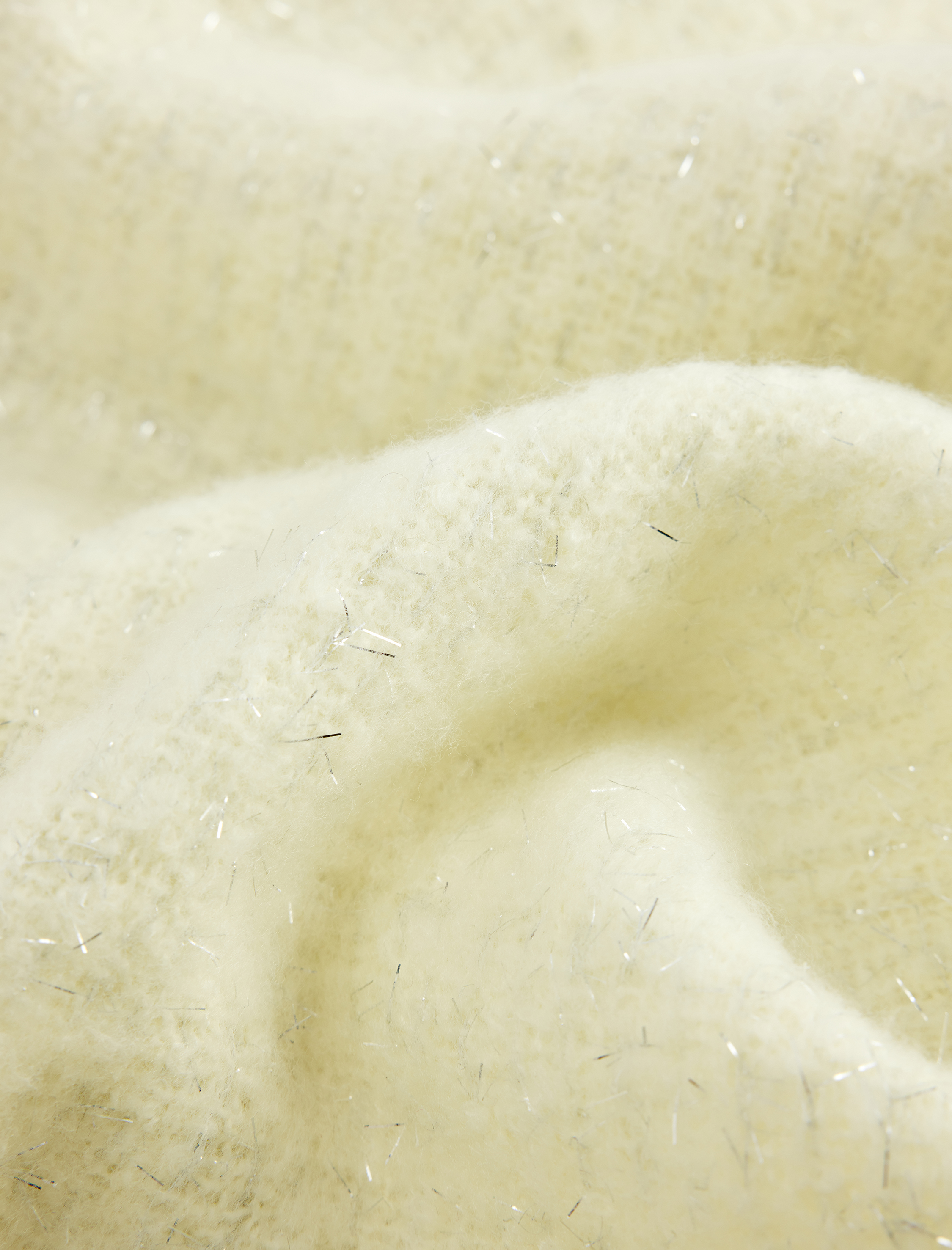  Kadın Sim Detaylı Püsküllü Uzun Atkı