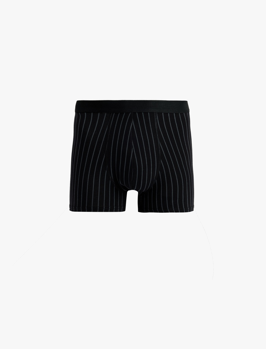   Pamuklu Desenli 3'lü Boxer Seti