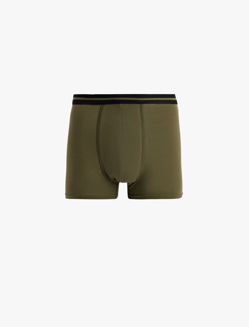  Pamuklu Desenli 3'lü Boxer Seti