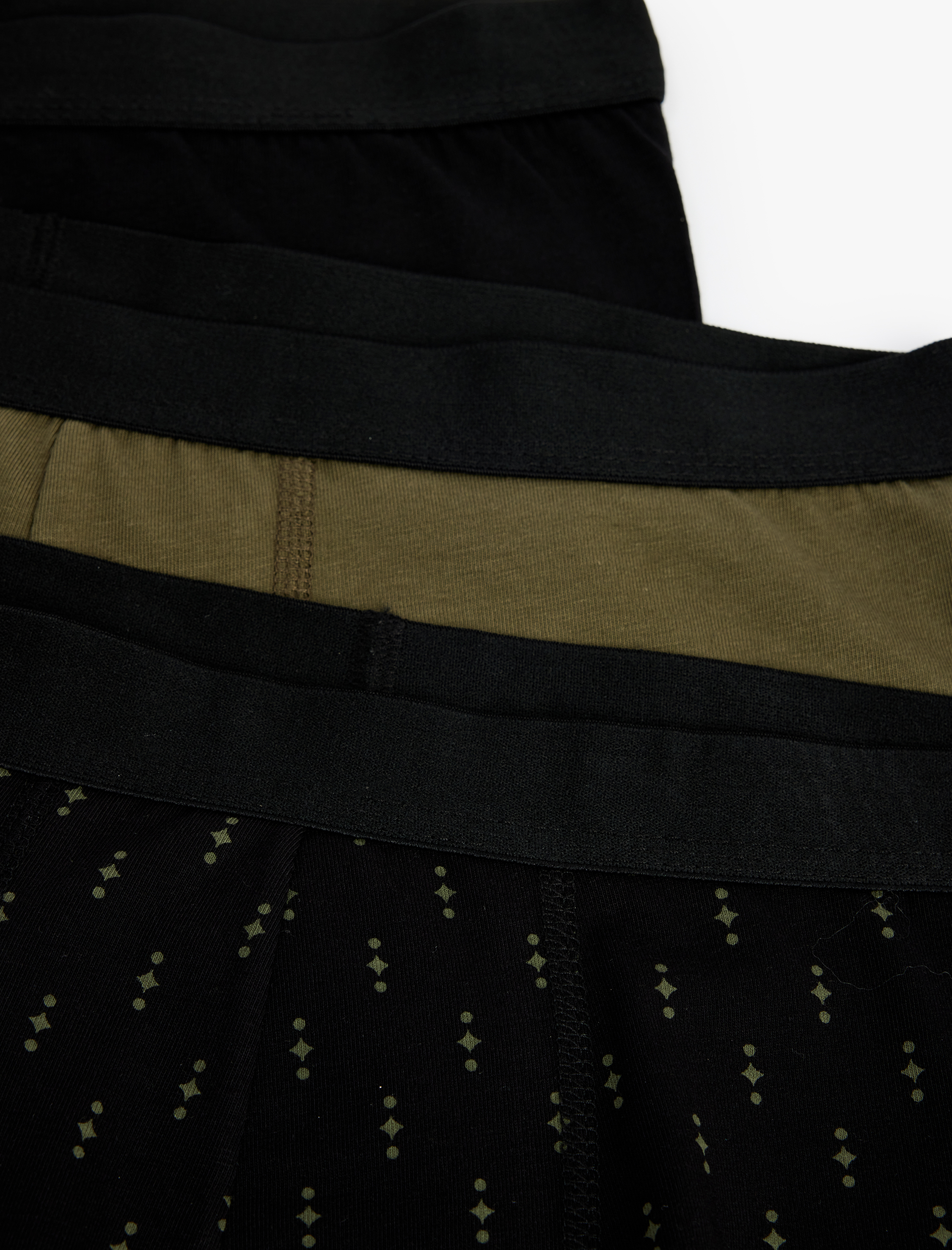   Pamuklu Desenli 3'lü Boxer Seti