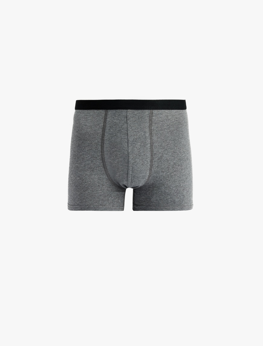   Pamuklu Desenli 3'lü Boxer Seti