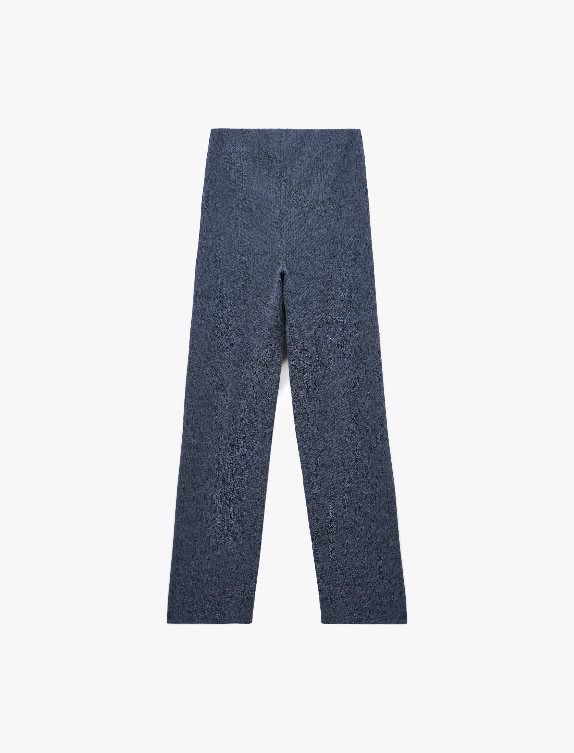   Bürümcük Kumaş Slim Fit Uzun Düz Paça Pantolon