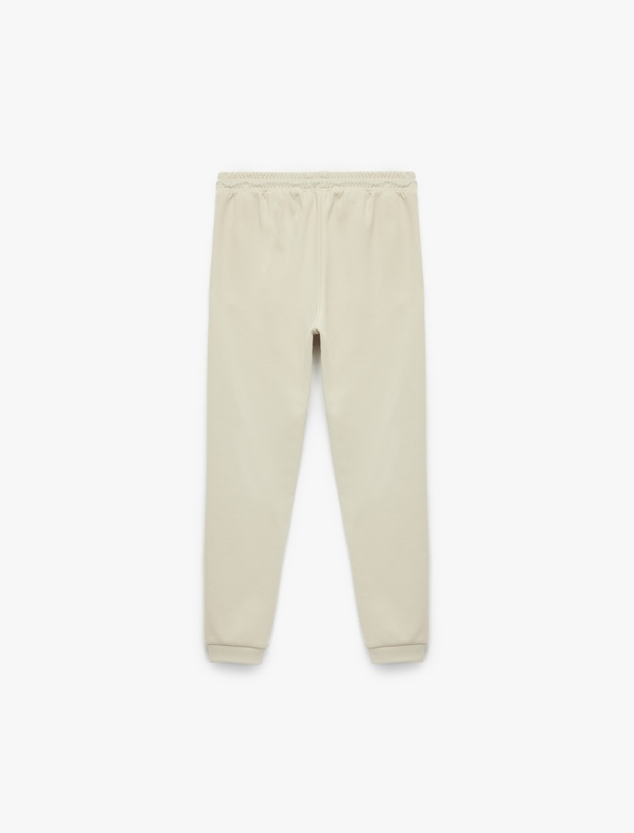 Erkek Çocuk Pamuklu Cepli Fermuarlı Jogger Eşofman Altı