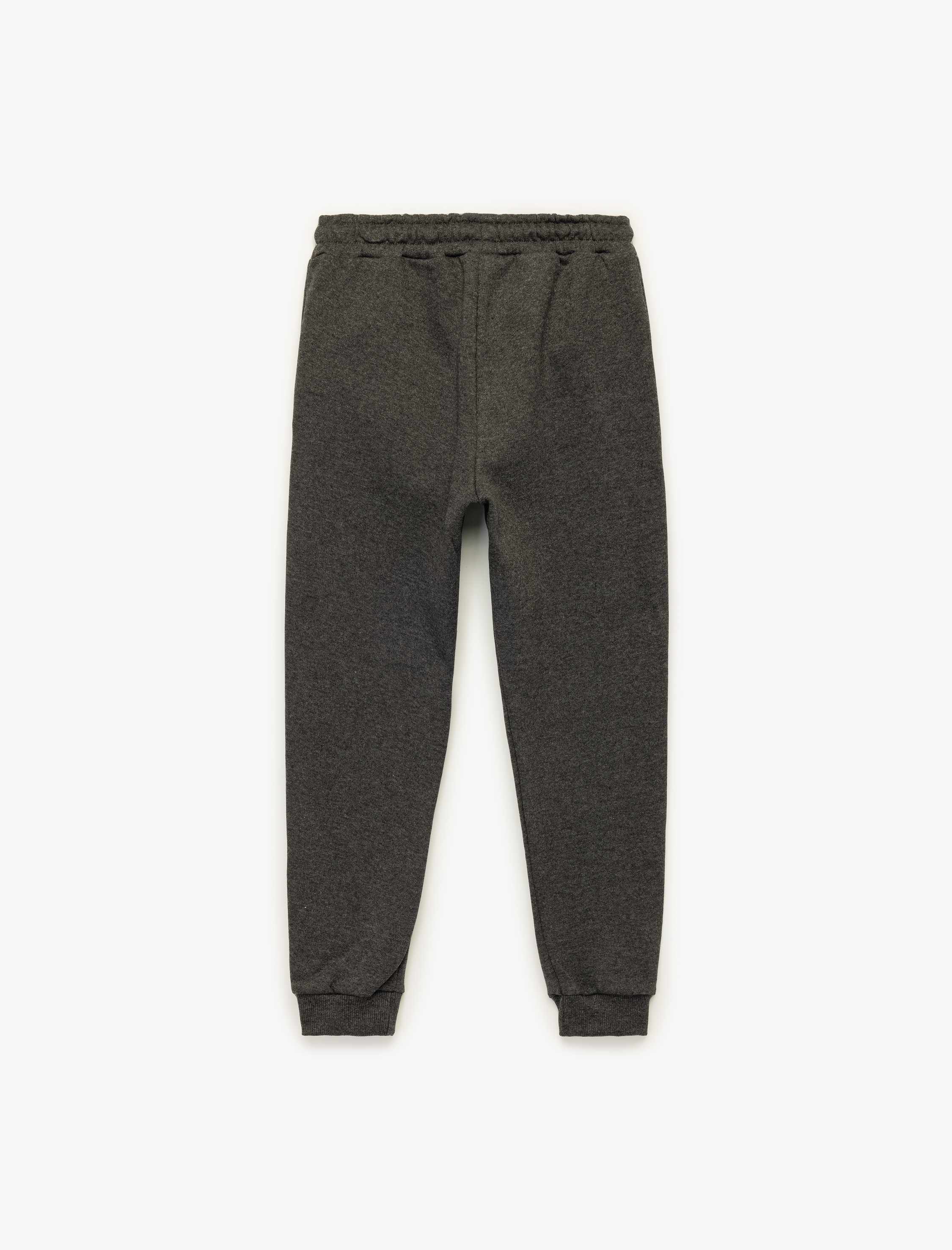  Erkek Çocuk Şardonlu Cep Detaylı Baskılı Jogger Eşofman Altı