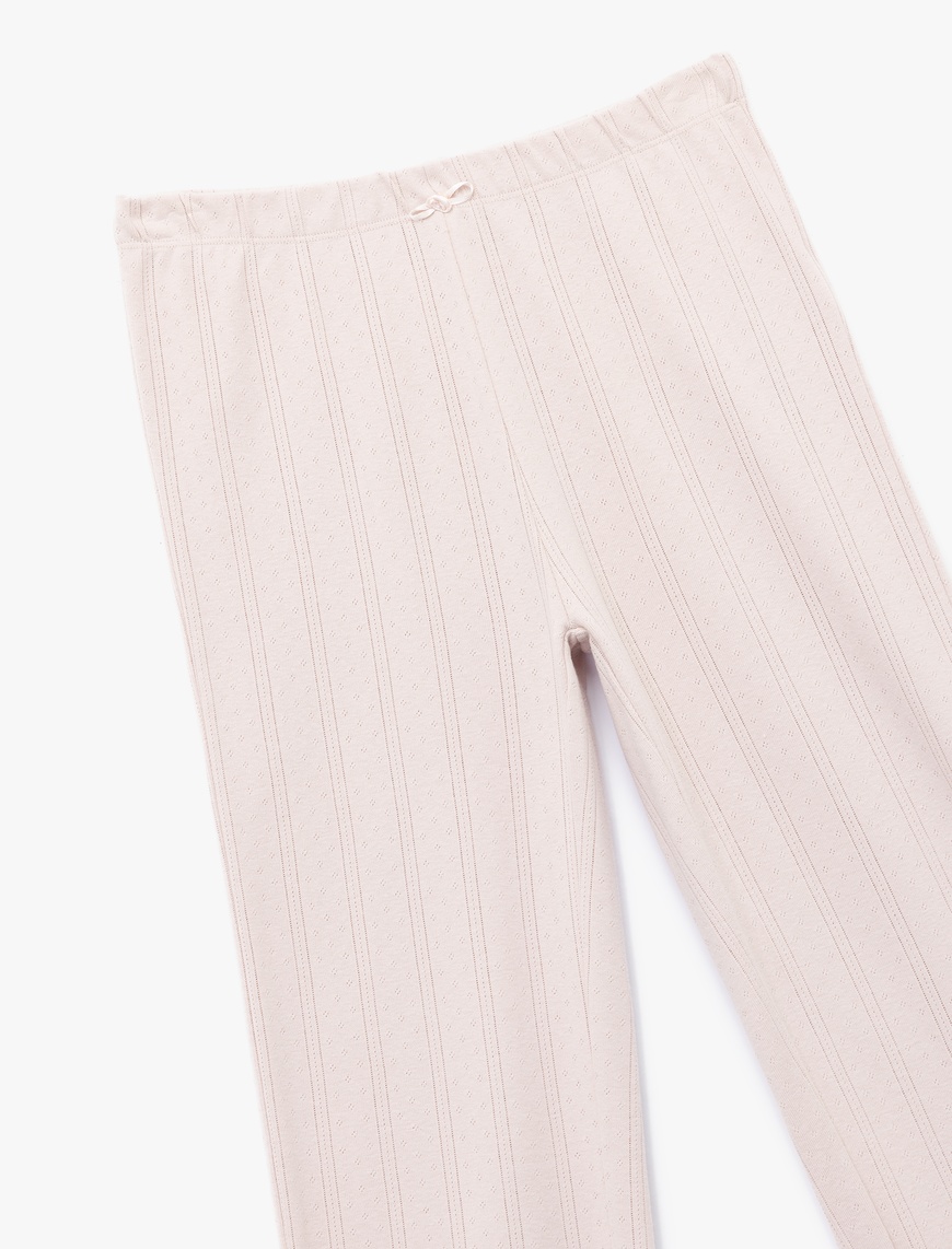   Pamuklu Rahat Kalıp Uzun Pijama Altı