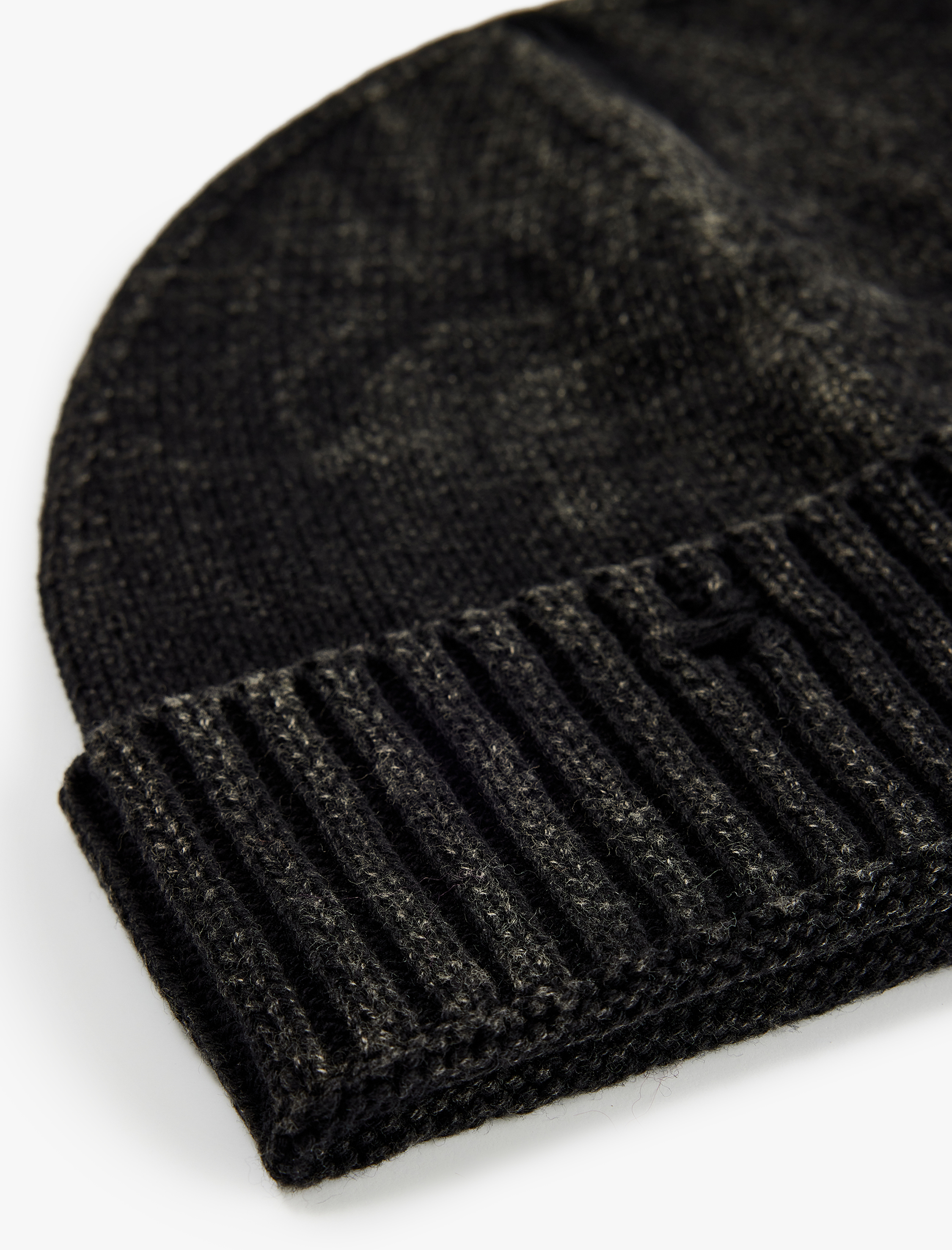  Erkek Pamuklu Yıkamalı Katlı Bere