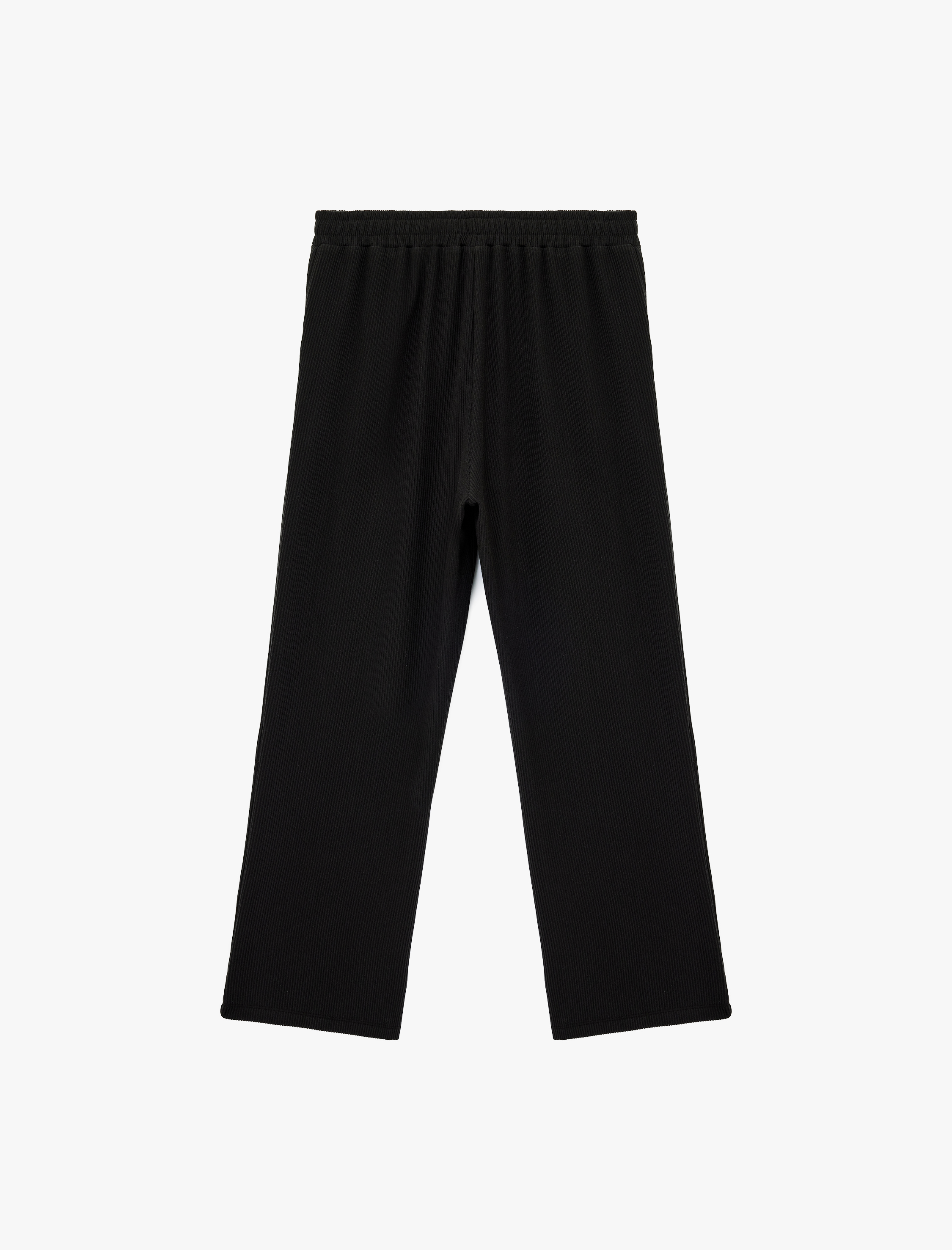   Pamuklu Cep Detaylı Ribanalı Beli Lastikli Eşofman Altı