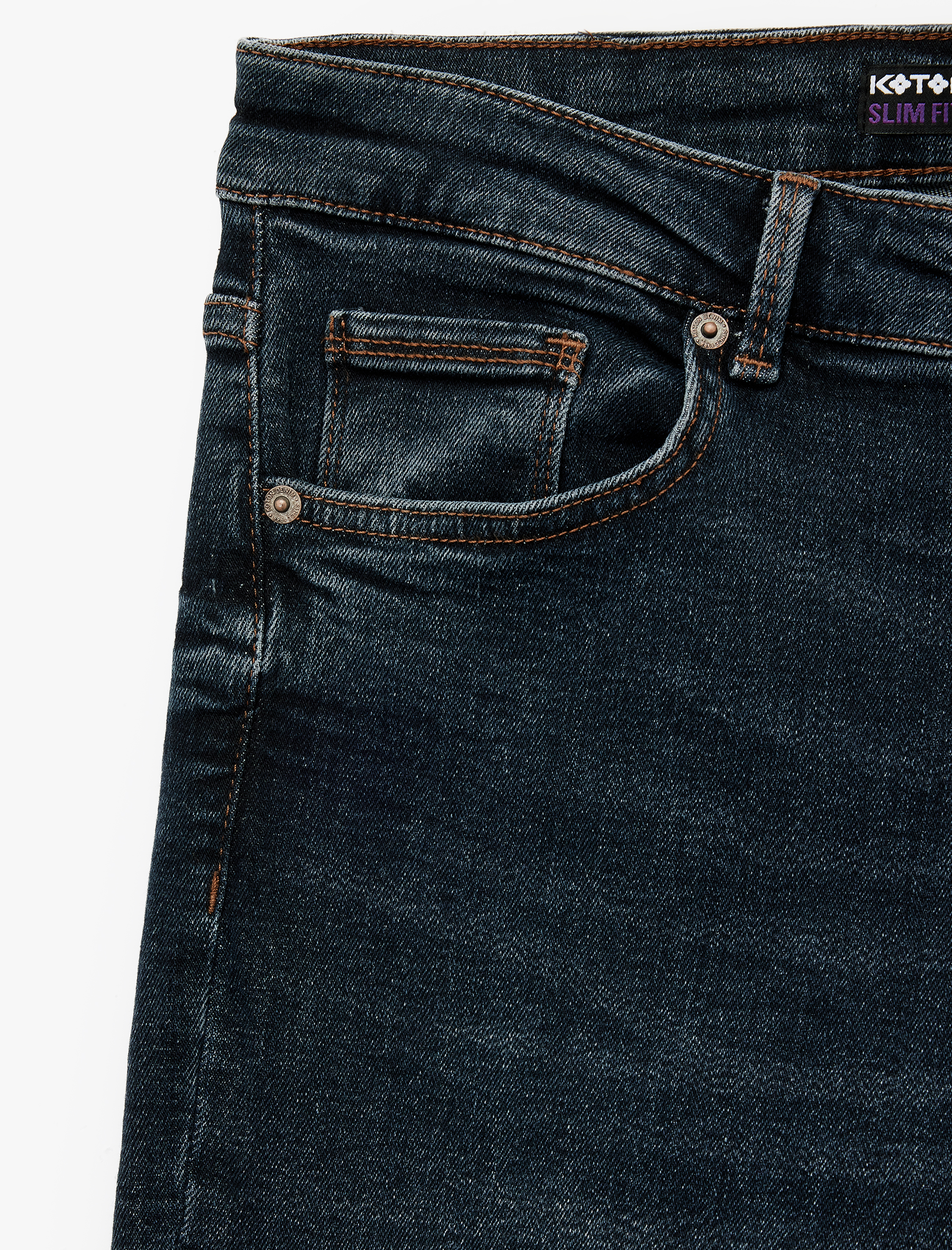   Normal Bel Pamuklu Slim Fit Jean - Brad Jean