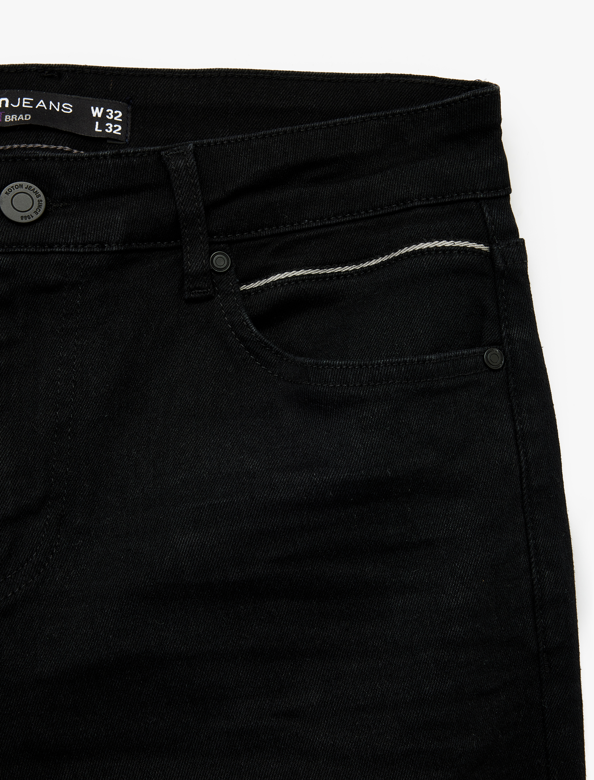   Pamuklu Normal Bel Slim Fit Jean Pantolon - Brad Jean