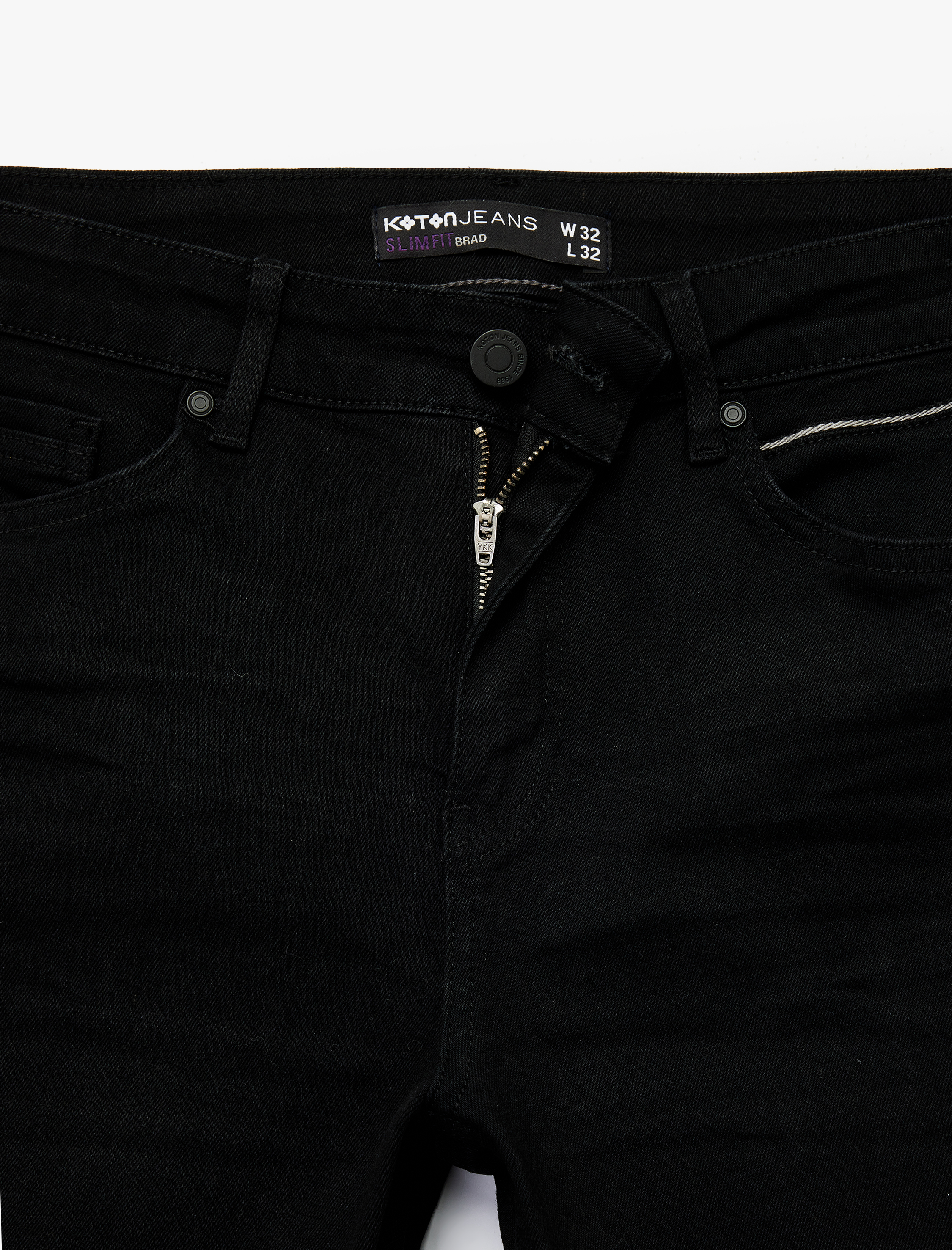   Pamuklu Normal Bel Slim Fit Jean Pantolon - Brad Jean