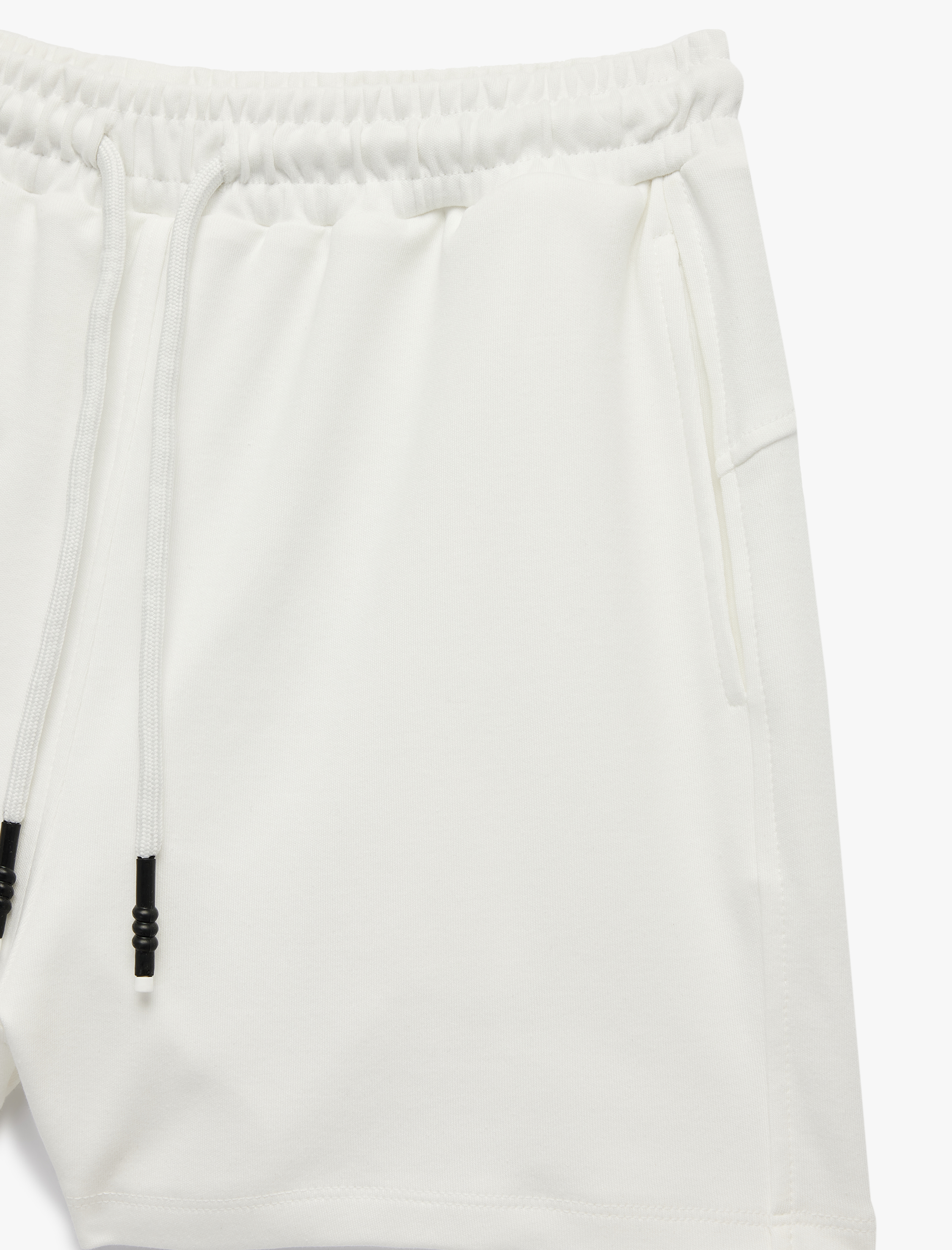   Slim Fit Yüksek Bel Pamuklu Bağcıklı Mini Şort