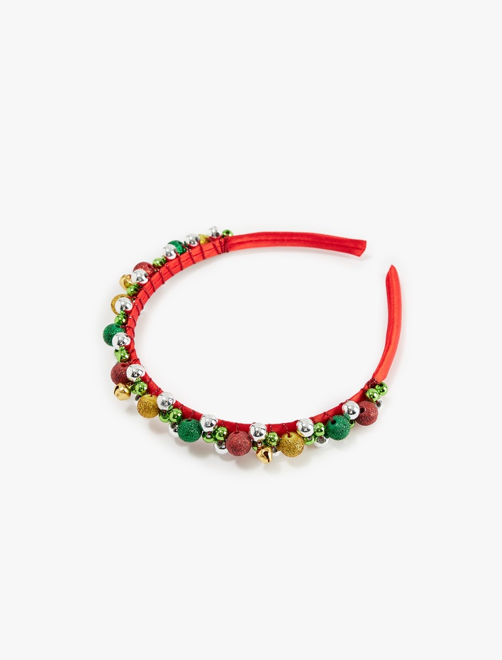 Kadın Boncuklu Yılbaşı Tacı