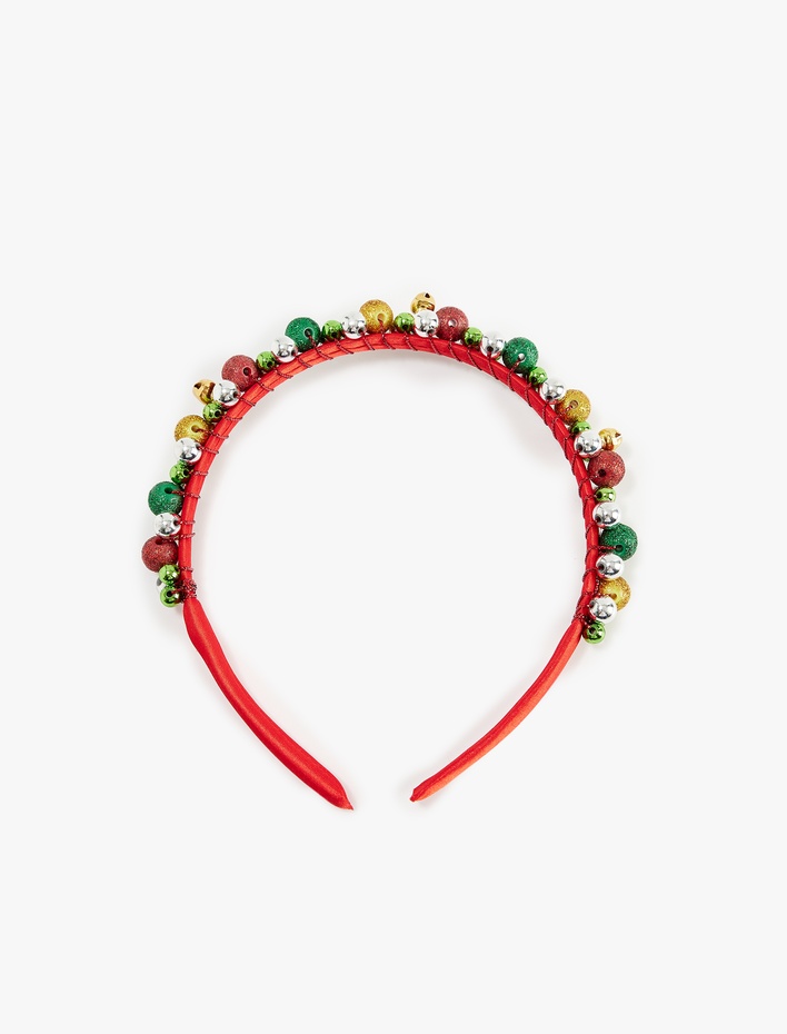 Kadın Boncuklu Yılbaşı Tacı