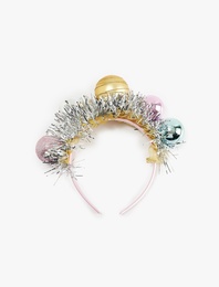 Yılbaşı Süsü Aplike Detaylı Yılbaşı Tacı