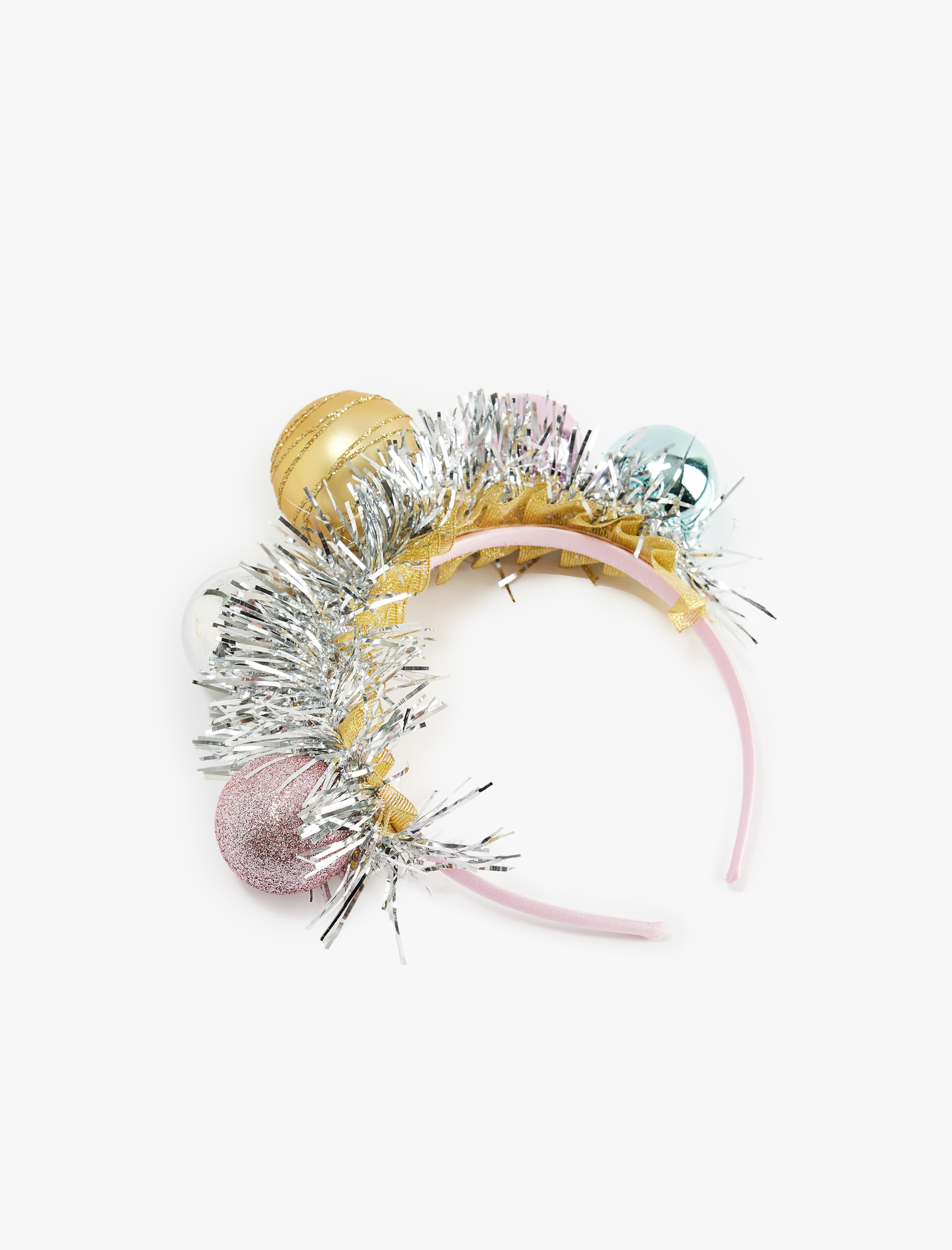  Kız Çocuk Yılbaşı Süsü Aplike Detaylı Yılbaşı Tacı