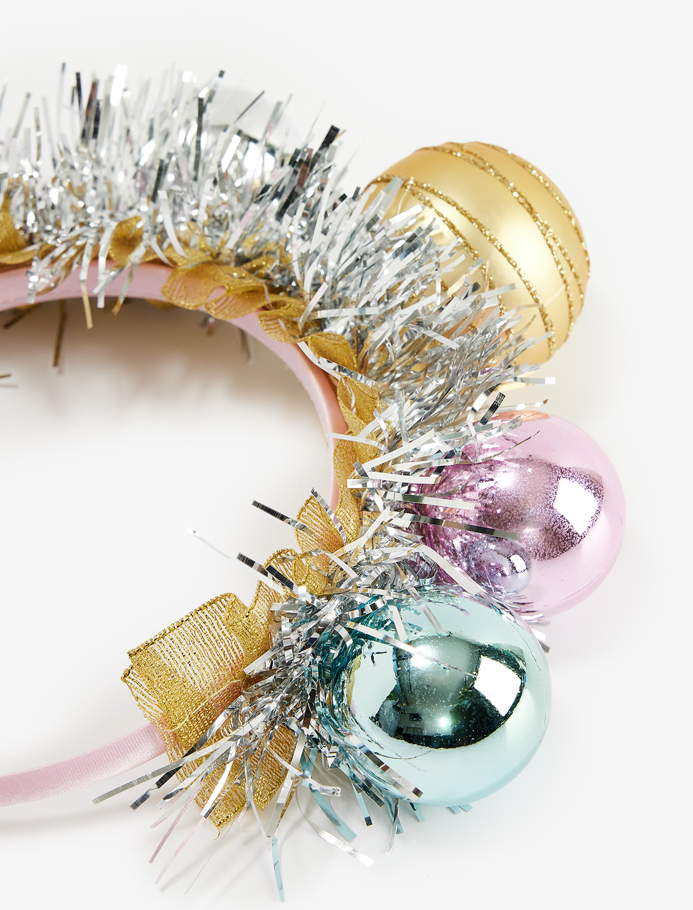  Kız Çocuk Yılbaşı Süsü Aplike Detaylı Yılbaşı Tacı