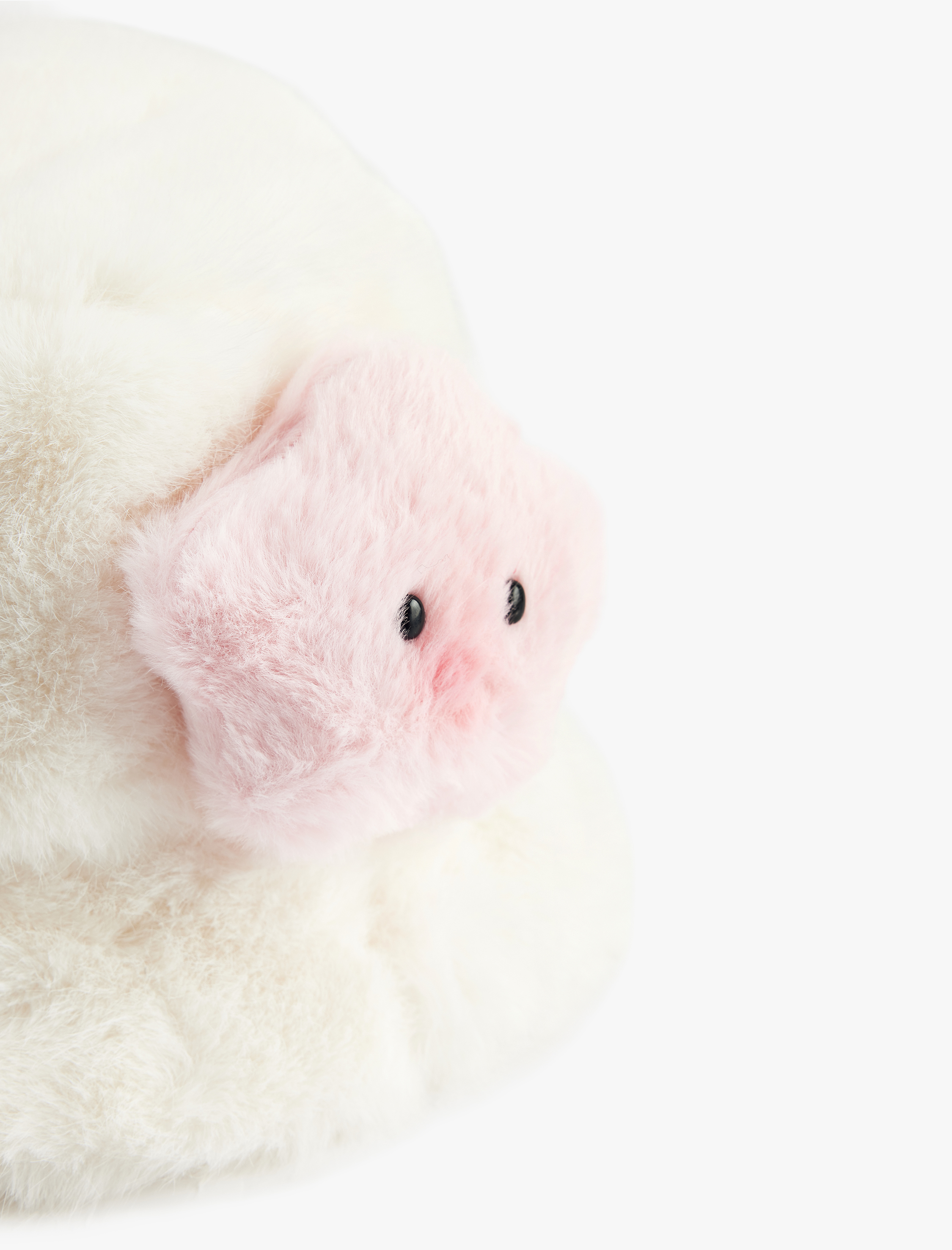  Kız Çocuk Kedi Detaylı Peluş Bucket Şapka