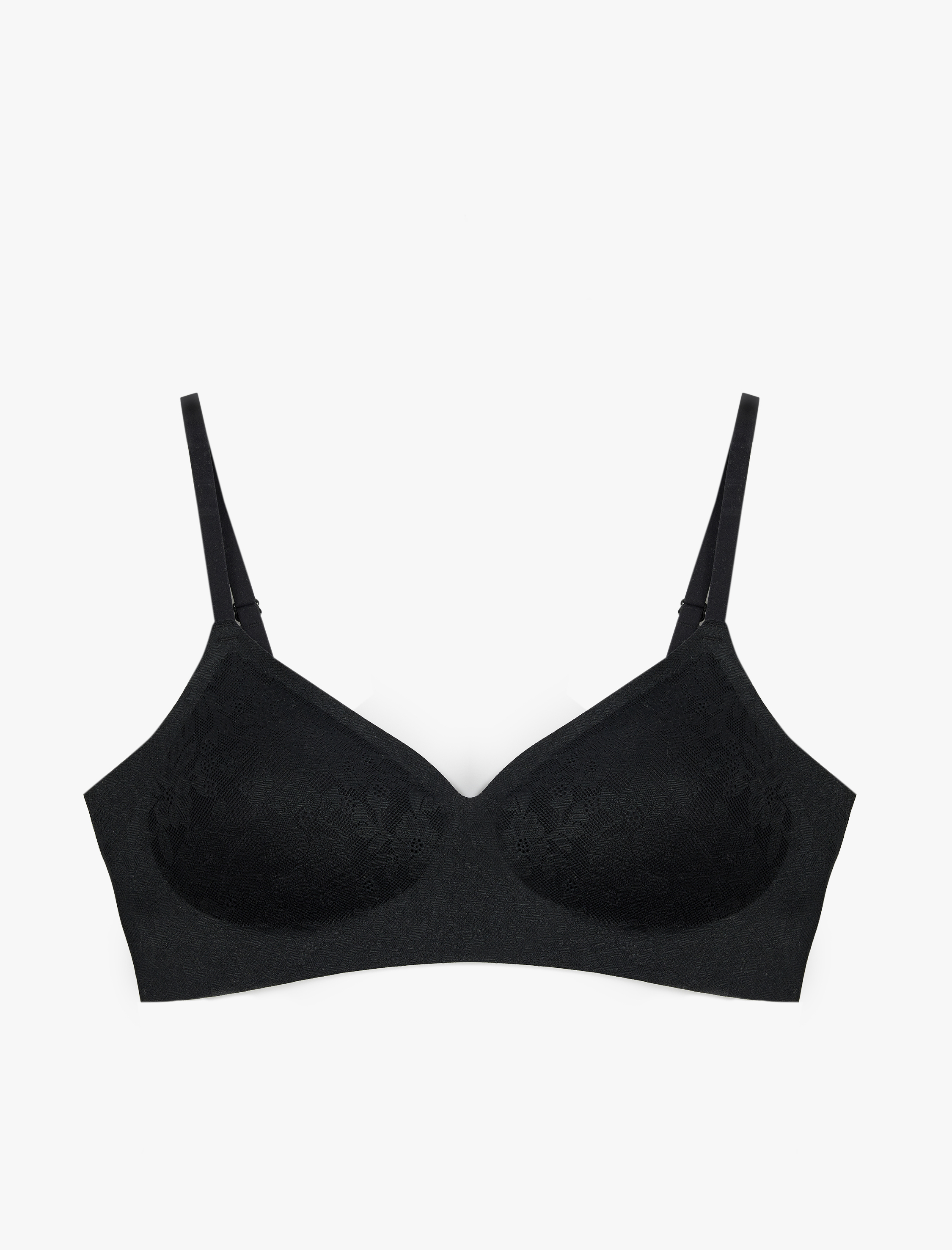   Rahat Kalıp Balensiz Hafif Destekli Dantel Sütyen