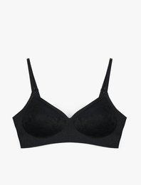 Rahat Kalıp Balensiz Hafif Destekli Dantel Sütyen