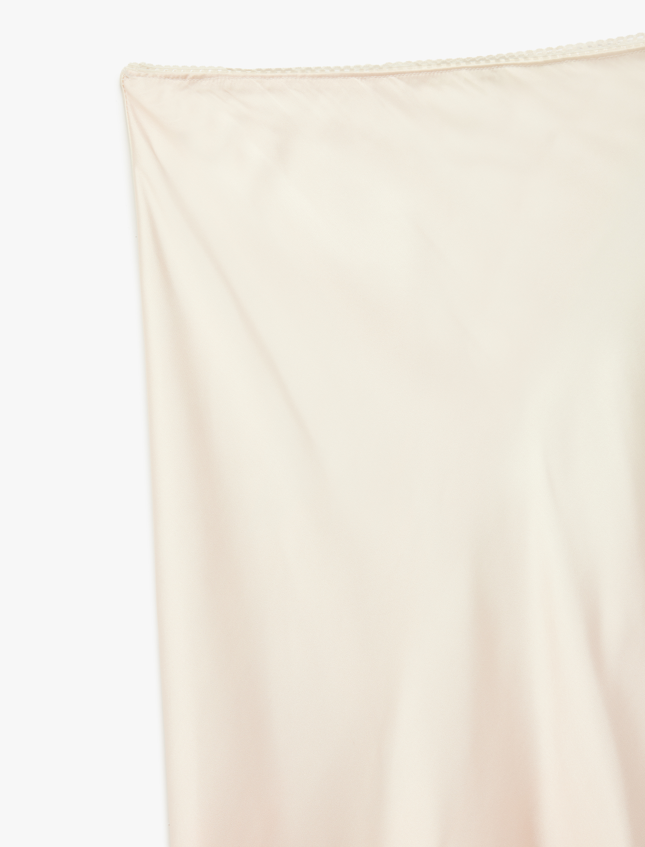   Çan Kesim Midi Kloş Saten Etek