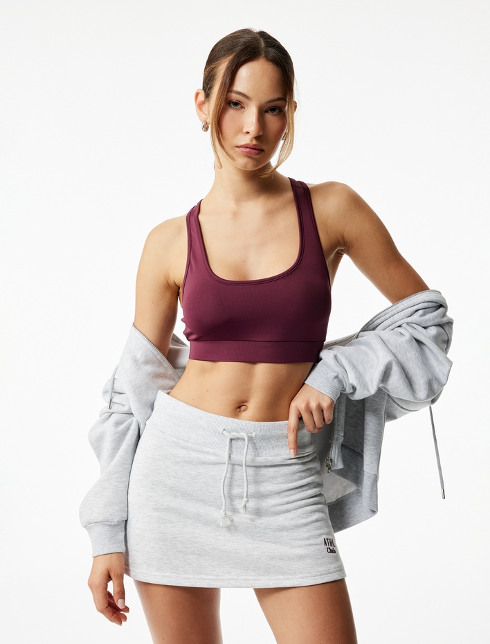  U Yaka Askılı Sporcu Sütyeni