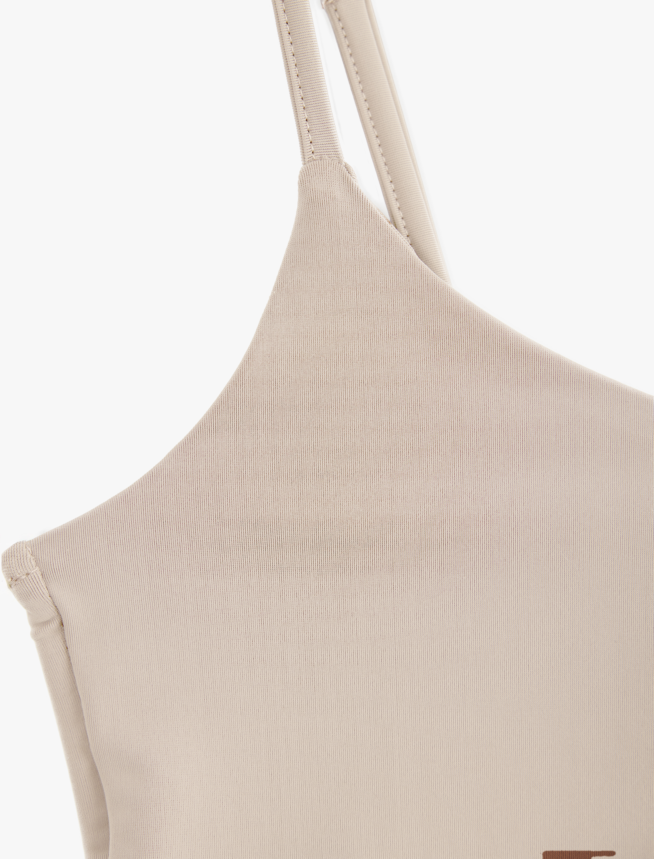   Skinny Dikişsiz İnce Askılı Yarım Atlet