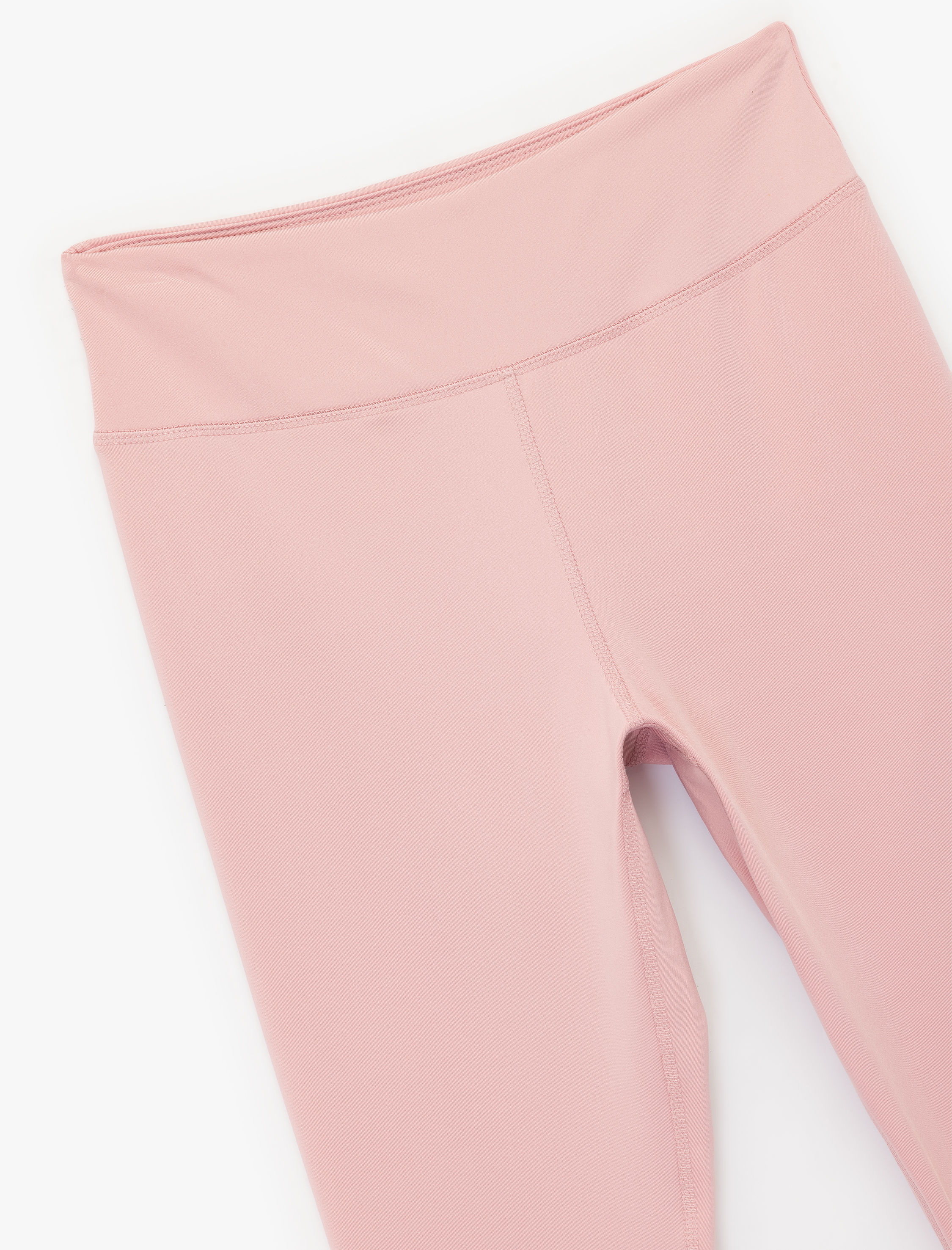Standart Bel Skinny Fit Dikiş Detaylı Spor Tayt
