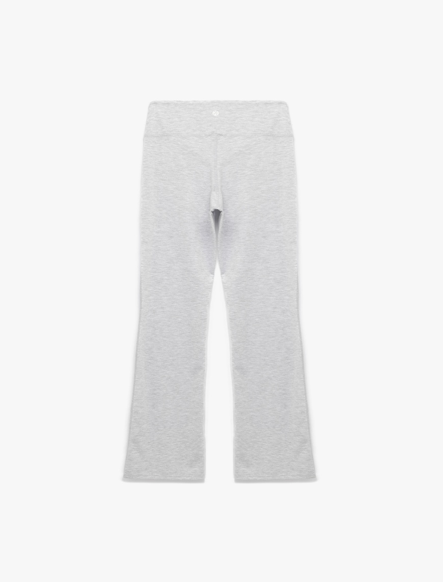   Yüksek Bel Slim Fit İspanyol Paça Spor Tayt