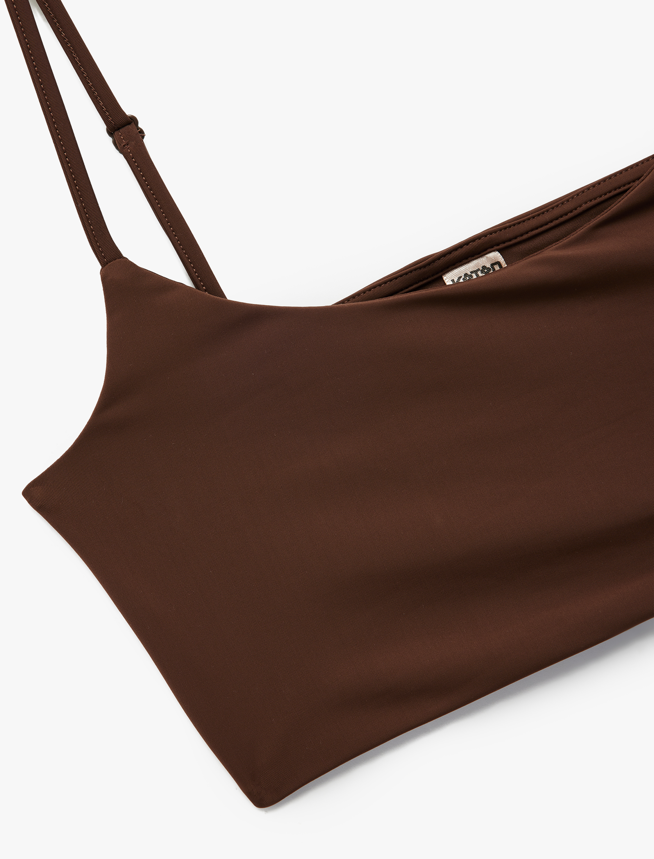   Skinny Dikişsiz İnce Askılı Yarım Atlet