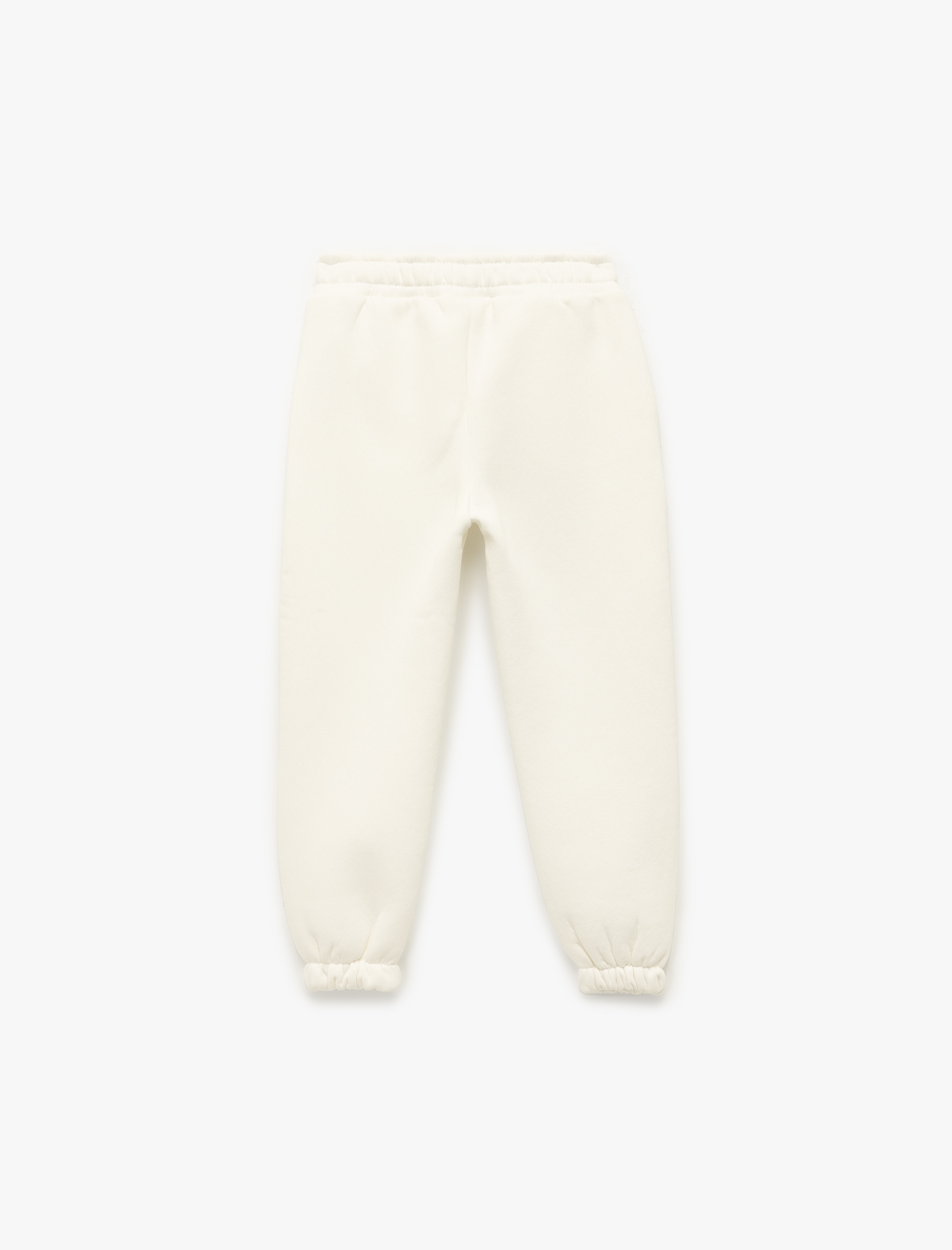  Kız Bebek Şardonlu Beli Bağcıklı Cepli Jogger Eşofman Altı