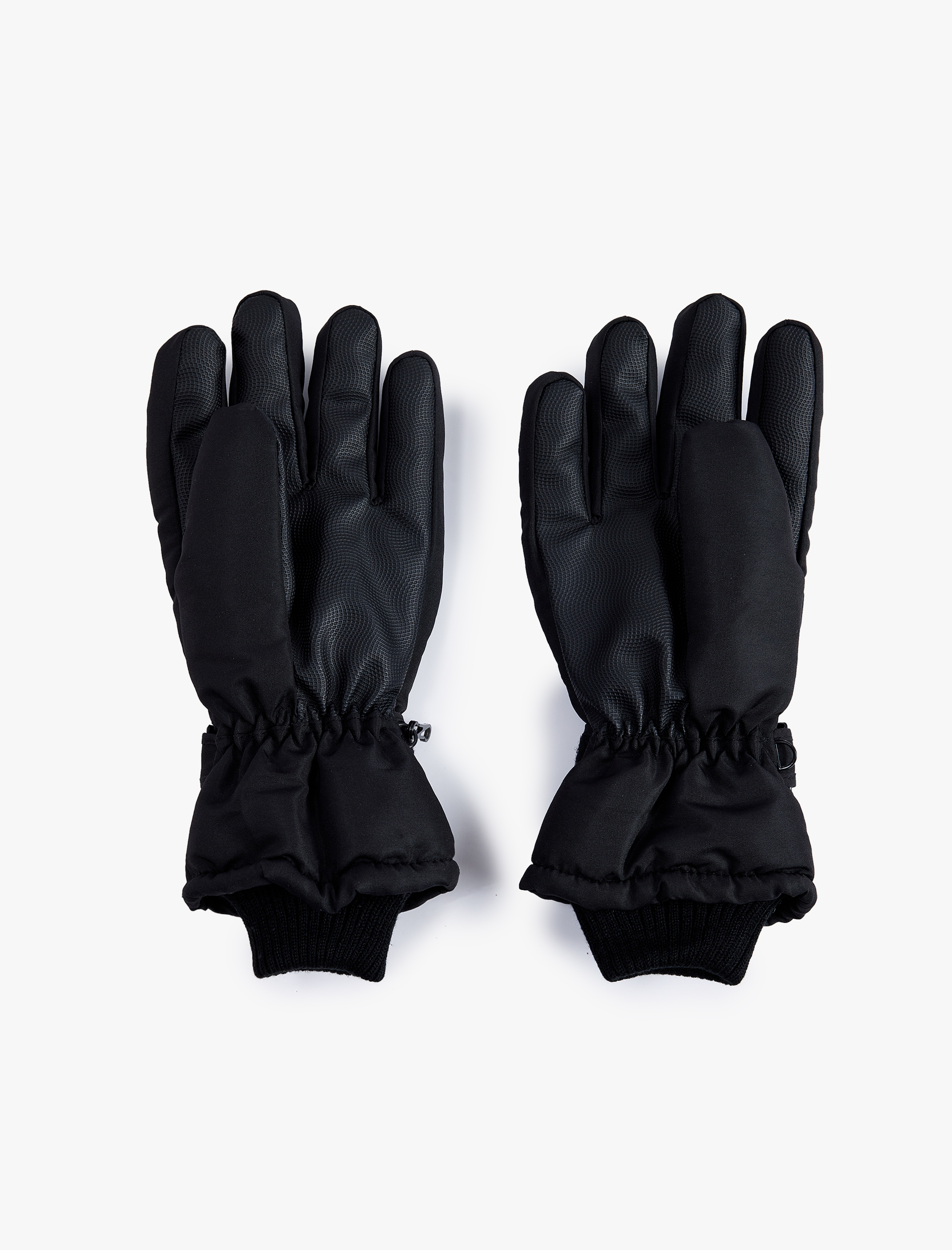  Erkek Renk Kontrastlı Kayak Eldiveni