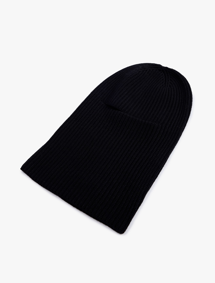Erkek Viskon Karışımlı Basic Balaklava