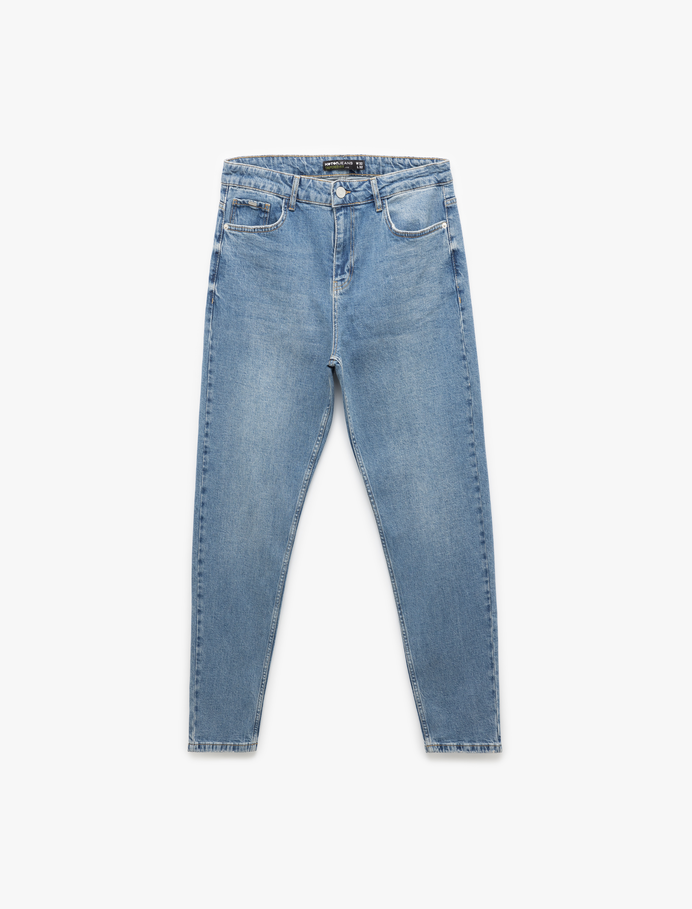   Pamuklu Normal Bel Tapered Fit Jean Pantolon - Joe Jean