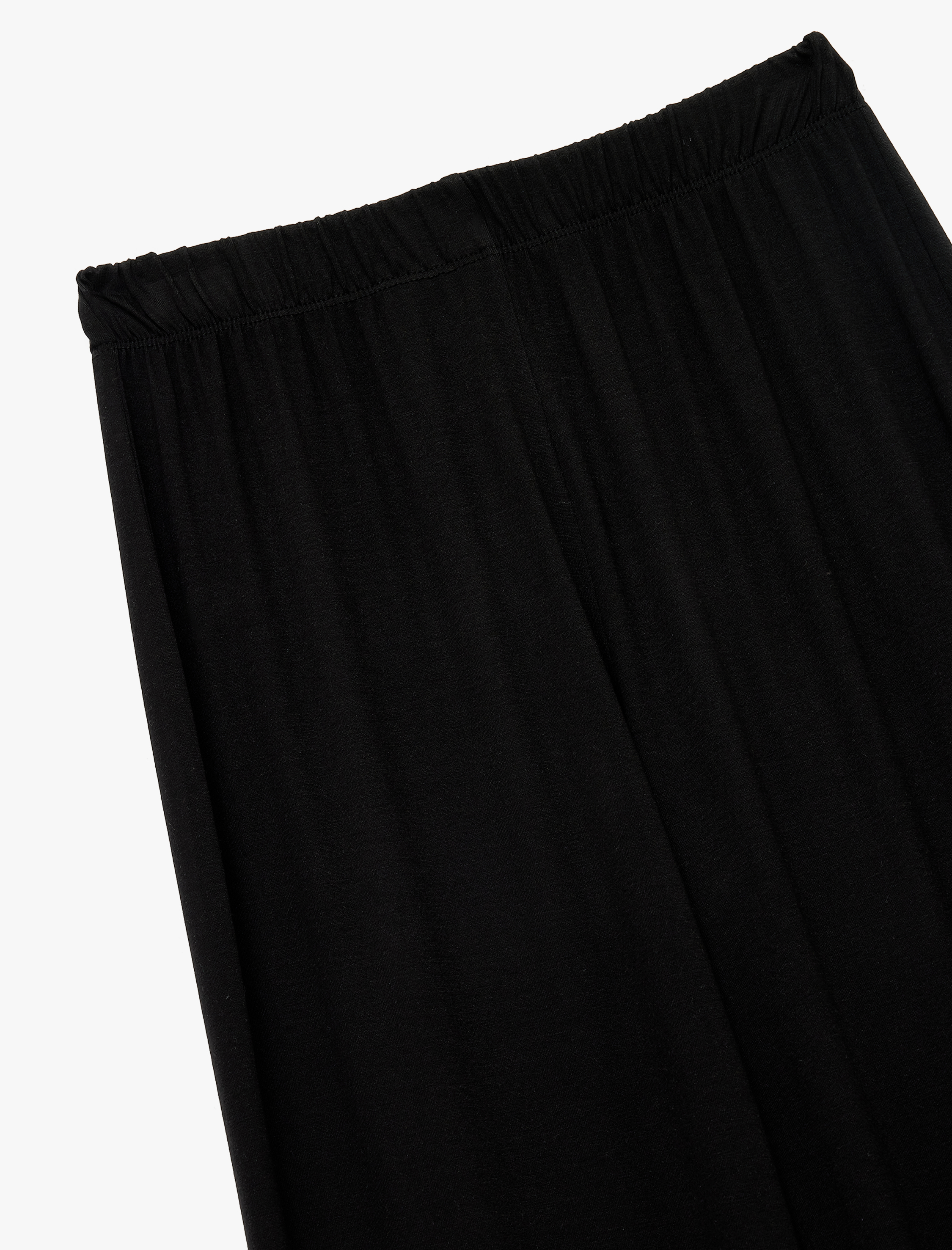 Viskon Kumaş Geniş Paça Pijama Altı