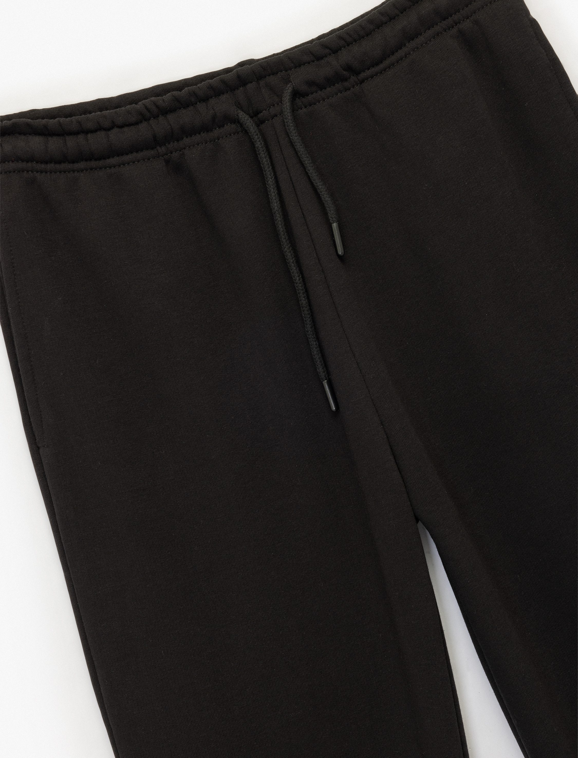   Normal Bel Üç İplik Nervürlü Cepli Eşofman Altı