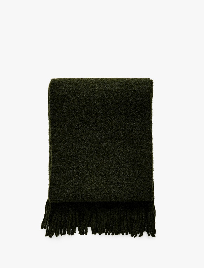 Erkek Uzun Püsküllü Atkı