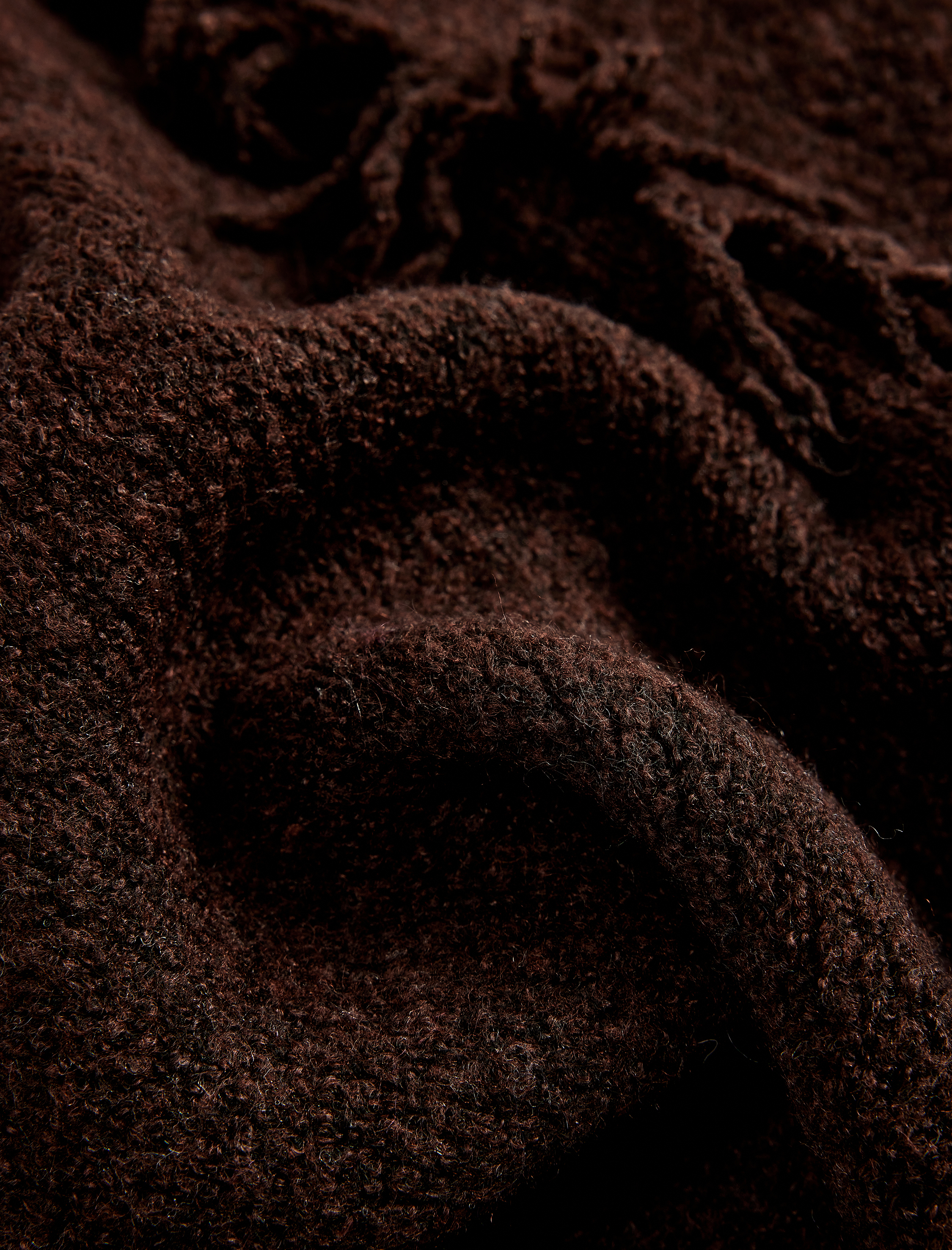  Kadın Kare Püsküllü Yumuşak Dokulu Şal