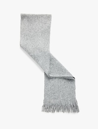 Uzun Püsküllü Atkı