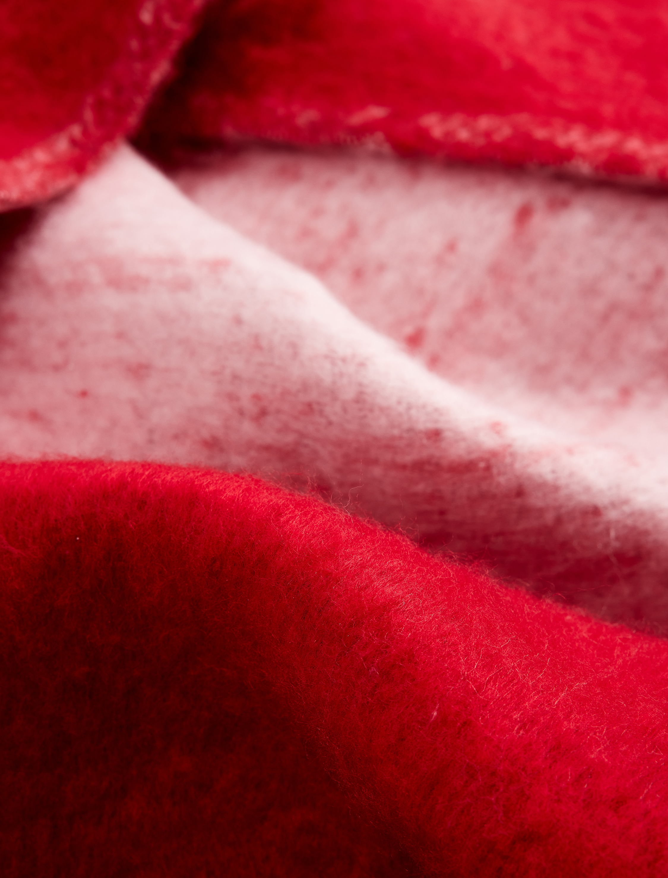  Kadın Çift Taraflı Yumuşak Dokulu Püsküllü Uzun Atkı