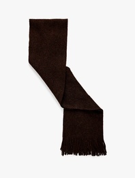 Uzun Püsküllü Atkı