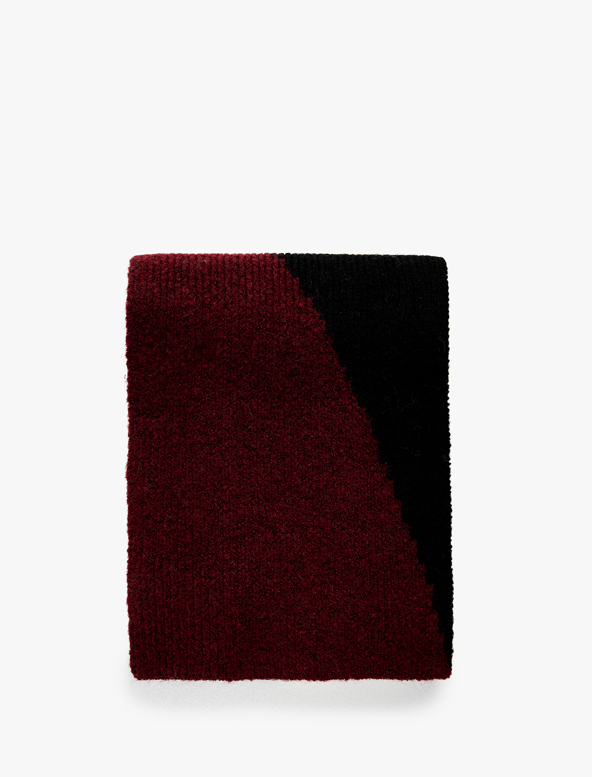  Kadın Geometrik Desenli Uzun Triko Atkı