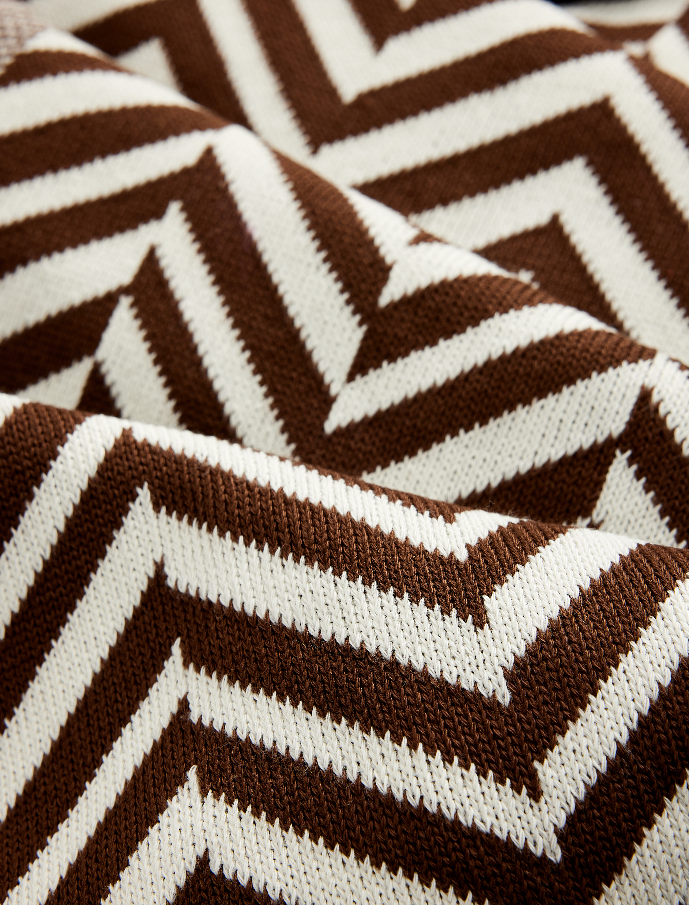  Erkek Balıksırtı Desenli Uzun Atkı