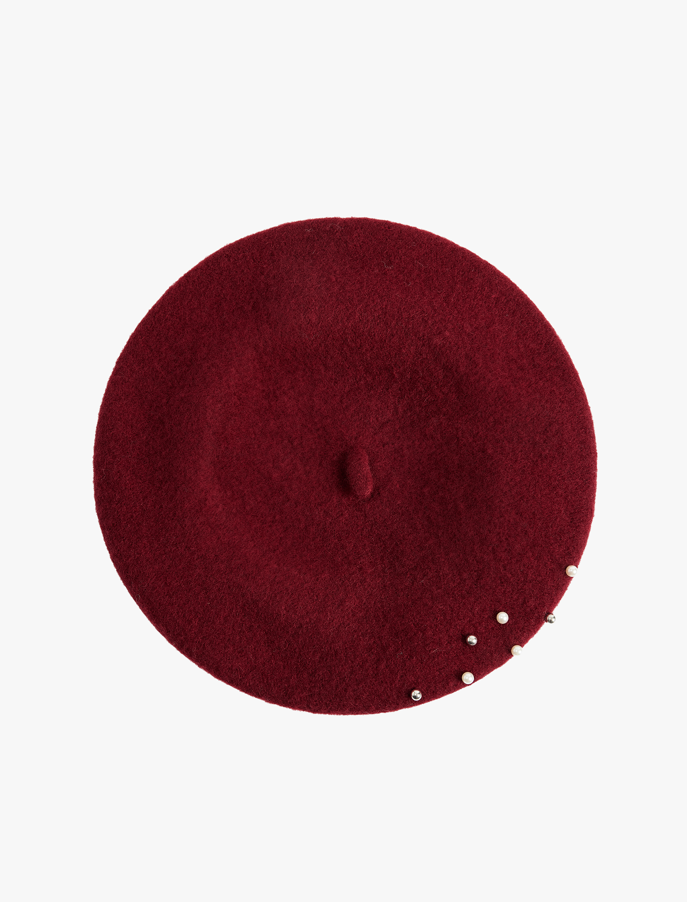  Kadın Boncuk Detaylı Ressam Şapka